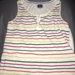 Multi-colored tank top